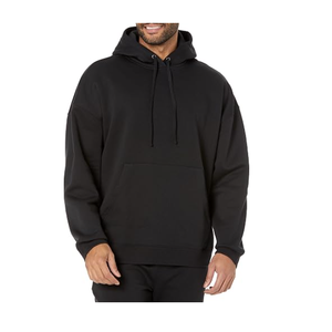 Sweat à capuche oversize pour homme, épais, imprimé personnalisé, en molleton uni doublé polyester/coton, respirant et écologique, idéal pour l'hiver - Product Image 6