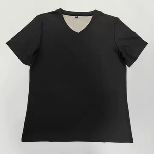 T-shirt classique en coton pour homme, col rond, coupe régulière, respirant, manches courtes, tee-shirt basique pour tous les jours - Product Image 3
