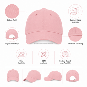 Custom Embroidered <b>Women</b> 6 Panel <b>Baseball</b> Cap Polyester Cotton Adjustable Casual Sports <b>Hat</b> OEM ODM Wholesale With Ponytail - Product Image 2