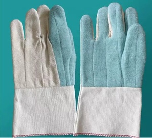 Gants Hot Mill à double paume, en coton/polyester, gants Hot Mill en coton lourd, poignet en toile - Product Image 3