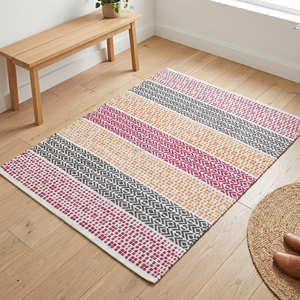 Tapis d'appoint en coton tissé à la main vert sauge 120 × 180 cm pour chambre à coucher, coin lecture, décor nordique et minimaliste - Product Image 2