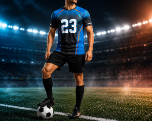 Uniforme Deportivo Personalizado de Poliéster Sublimado, Ligero, Cómodo, con Tela que Absorbe la Humedad, Logotipo Personalizado en la Parte Delantera y Trasera - Product Image 6