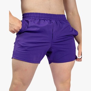 Shorts de sport unisexes personnalisés en gros pour hommes et femmes, taille élastique, séchage rapide, haute qualité, pour la course, la gym et les loisirs - Product Image 1