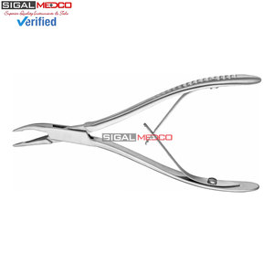 Rongeur à os chirurgical en acier inoxydable de qualité supérieure, forceps orthopédiques et ORL pour la coupe osseuse, réutilisable, usage intensif, médical - Product Image 6