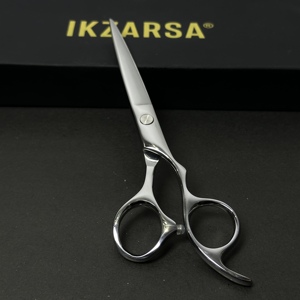 Ciseaux de coiffure professionnels ergonomiques 440c en acier inoxydable japonais pour barbier et salon de coiffure - Product Image 5