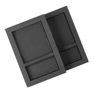 Étagère de douche moderne de 4 pouces d'épaisseur, 16 x 24 pouces, amovible, pour rangement de savon et shampoing, 2 pièces, encastrée au mur - Product Image 3