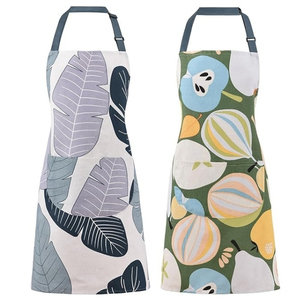 TEXOCRAFT TEXO101 100% algodón tejido de lino de cocina de longitud completa babero delantal con bolsillo delantal de jardín de la India - Product Image 1