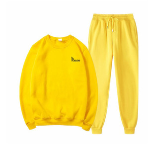 Vêtements de jogging personnalisés de haute qualité 100% coton pour hommes, ensembles de survêtements et sweats à capuche, séchage rapide, respirant, léger, logo sur le devant - Product Image 4