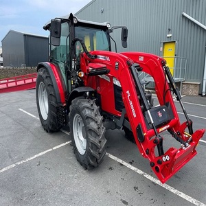 Tractor Agrícola Usado Massey Ferguson 385 4x4 Tipo Oruga con Cargador Frontal y Retroexcavadora - Product Image 5