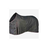 Couverture d'hiver pour cheval de haute qualité avec bordure rouge en maille et nylon élasthanne, imperméable, protection contre toutes les intempéries