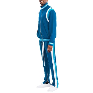 Conjunto Deportivo de Dos Piezas para Hombre, 100% Algodón Felpa, para Invierno, Gimnasio, Tallas Grandes, Pantalones Deportivos, Color Personalizado, Transpirable - Product Image 2