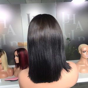Precio al por mayor 100% Raw Virgin Vietnamita Humano Encaje Peluca Trama Hueso Recto Negro Rosa Color Super Doble Extensiones de cabello - Product Image 6