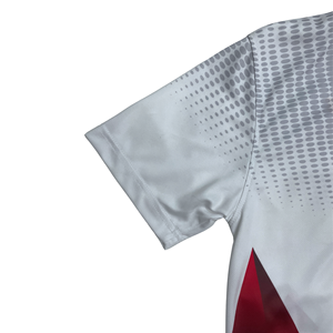 T-shirt de course à manches courtes personnalisé OEM, sublimation, séchage rapide, 100 % polyester, évacuation de l'humidité, pour marathon et demi-marathon - Product Image 4