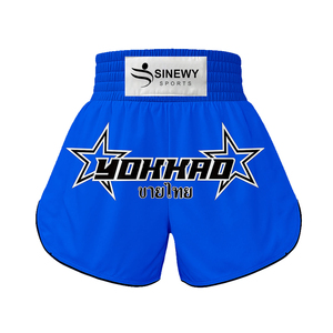 High Quality 100% <b>Polyester</b> Muay Thai MMA <b>Shorts</b> Kids Kickboxing <b>Short</b> Boxing <b>Shorts</b> Martial Arts Wear Muay Thai - Product Image 1