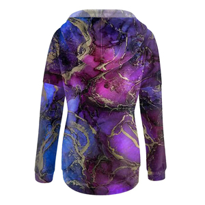 Sudadera con capucha deportiva SnowFlex Fitness Pullover Polar Breeze para mujer, para entrenamiento, IceTrail Running, ChillFit - Product Image 4