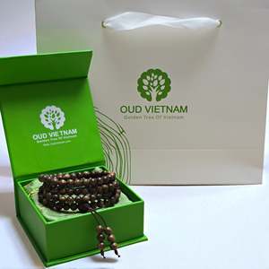 กำไลข้อมือไม้กฤษณาเวียดนามแท้ ขนาด 6 มม. 108 เม็ด ขายส่ง รุ่น B7-026 - Product Image 6