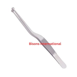 Pinzas Hipofisales Derrico de Alta Calidad para Neurocirugía, Forma de Bayoneta, Mandíbula con Forma de Copa, CE ISO, Venta al por Mayor BISONS - Product Image 2