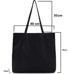 Fashion Outdoor Large Eco-Friendly Shopping <b>Tote</b> Bag Cotton <b>Canvas</b> <b>Tote</b> Bag Cotton Handle Rope Recyclable <b>Canvas</b> <b>Tote</b> Bag - Product Image 6