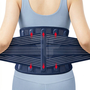 Cinturón de Soporte Lumbar de Nailon Transpirable y Ajustable de Alta Calidad, Soporte Flexible para la Cintura para Aliviar el Dolor Lumbar y el Cuidado de la Columna Vertebral - Product Image 1