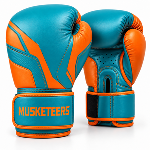 Guantes de Boxeo de Espuma de Cuero PU Unisex con Diseño de Cierre de Gancho y Bucle para Protección, Logotipo Personalizable, Precio al por Mayor - Product Image 4