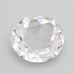Diamant rond de 1,81 carat, taille rose, couleur F, clarté VVS2, cultivé en laboratoire (CVD), fait main, pour la création de bijoux (boucles d'oreilles, pendentifs) pour fiançailles - Product Image 1