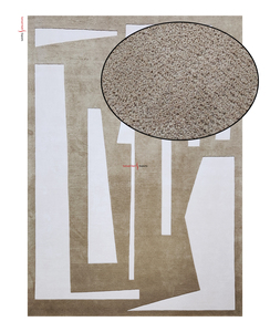 ผู้จัดจำหน่ายพรมคุณภาพสูงแบบขายส่ง พรมสีน้ำตาลและสีเบจสั่งทำพิเศษ ขนสัตว์นิวซีแลนด์ พรมขนาดใหญ่สำหรับห้องนั่งเล่น พรมขนาดใหญ่พิเศษสำหรับห้องนอน - Product Image 6