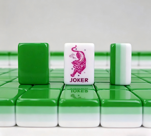 Jeu de <span class=keywords><strong>Mahjong</strong></span> en Acrylique Bleu de Haute Qualité, Portable et Pliable, Style Moderne, pour le Divertissement à Domicile (<span class=keywords><strong>Mahjong</strong></span> Américain) - Product Image 6