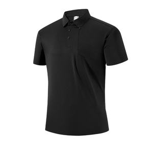 Nouveau style, couleur unie, tricoté 100% coton pour chemise homme, manches courtes, décontracté, anti-plis, qualité export sur mesure - Product Image 4