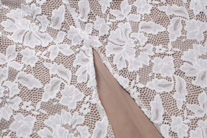 Summer Lady Fashion Lace Lining Backless Maxi Dresses Solid Hollow Lace Printed Slim Dress Women Party Evening Dress - Product Image 3