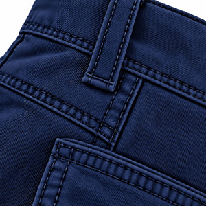 Men's Navy Blue <b>Wide</b> <b>Leg</b> Cargo Pants Mid Waist Button Fly Street Style <b>Trousers</b> With Multiple Pockets - Product Image 6