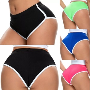 Shorts d'été taille mi-haute pour femme, élastiques, respirants, écologiques, séchage rapide, style sportif décontracté, design bikini, vente en gros - Product Image 4