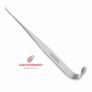 Tenacule trachéal Jackson 14,5 cm, instrument chirurgical ORL en acier inoxydable, réutilisable - Product Image 4