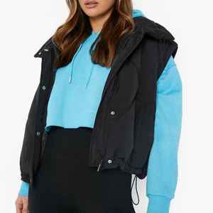 Venta al por Mayor, Diseño Popular, Mejor Calidad, Buen Fabricante, Producto en Oferta, Tops Cortos de Verano para Mujer, Sudaderas con Capucha - Product Image 6