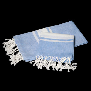 ผู้จัดจำหน่ายจากอินเดีย ผ้าขนหนูชายหาดลายทาง 100% ผ้าฝ้ายคุณภาพเยี่ยม ซึมซับน้ำได้ดี ราคาขายส่ง รับผลิตแบบ OEM - Product Image 1