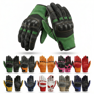 Custom Embroidery Logo Motorcycle Riding <b>Gloves</b> Breathable Protective Full Finger <b>Touch</b> <b>Screen</b> Private Label Motorbike <b>Gloves</b> - Product Image 1