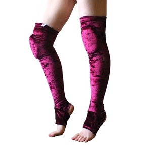 JOXAR HIGH QUALITY PROFESSIONAL PROTECTION THICK SOFT <b>POLE</b> <b>DANCE</b> KNEEPADS with ANIMAL VELVET SOCKS - Product Image 1