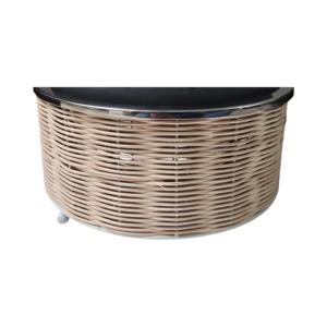 Casseroles en rotin au style unique avec couvercle en métal, idéales pour un service élégant et une présentation de plats chauds, récipient alimentaire d'Inde - Product Image 6