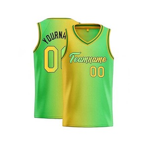 Camisetas de Baloncesto Unisex Casuales Sublimadas Personalizadas de Primera Calidad, Tallas Grandes, Secado Rápido, Transpirables, Antibacterianas, Protección UV - Product Image 5