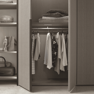 Armoire coulissante de luxe JY Project, tendance 2026, en bois moderne, pour chambre à coucher, dressing intégré - Product Image 3