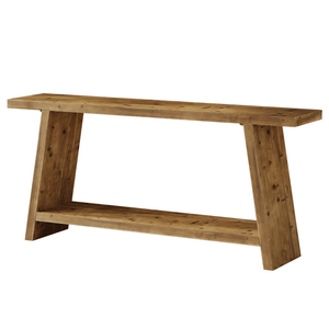 Moderna Consolle Lunga in Legno Massello per Casa, Appartamento e Hotel - Product Image 3