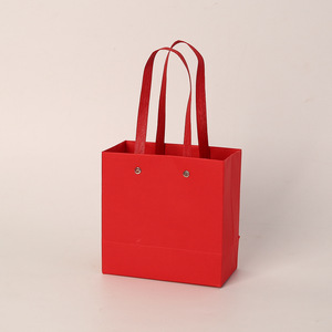 Bolsa de Regalo de Papel de Lujo Color Marfil Personalizada, Bolsa de Transporte Reciclable para Cosméticos, Impresión de Logotipo, Set de Regalo - Product Image 6