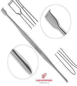 Elevador de Septum Howarth de Doble Extremo, Instrumento Quirúrgico ENT, Elevador Nasal para Rinoplastia, Herramienta de Acero Inoxidable - Product Image 4