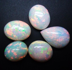 PDM GEMS Opale d'Éthiopie naturelle de haute qualité 100% naturelle, forme ronde, cabochon, pierres précieuses de taille calibrée, à prix abordable - Product Image 2