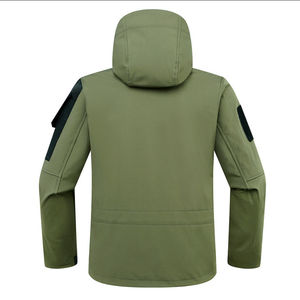 Veste de chasse décontractée en toile enduite 2026, légère, respirante, coupe-vent, unisexe, pour l'hiver, vente en gros, OEM - Product Image 2