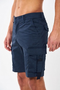 Stylish Slim Fit Cargo Shorts Lightweight Breathable Fabric Ideal for Hot Weather and Active Lifestyle in Charcoal - Product Image 4