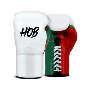 Guantes de Boxeo de Piel de Vacuno para Entrenamiento y Competición, Estilo Nuevo, Transpirables, Venta al Por Mayor - Product Image 2