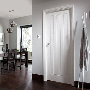 Vietnam Supplier Custom Modern Bedroom Interior MDF Moisture-proof Soundproof Door with ISO 9001 Certification Commercial Use - Product Image 3