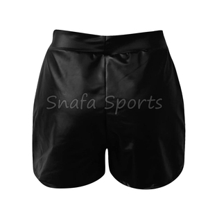Custom Made Wholesale Women's Genuine Leather Shorts-Breathable Eco-Friendly New Design Customizable Size and logo - Product Image 4