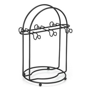 Porte-gobelets moderne en fer pour la décoration de cuisine urbaine, alliant utilité pratique et une apparence métallique élégante - Product Image 4