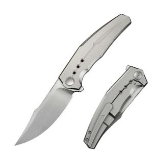 Folding Knives <b>Stainless</b> <b>Steel</b> Blade Wooden Handle Compact Portable Pocket Design for <b>Outdoor</b> Camping Hiking and General Utility - Product Image 1